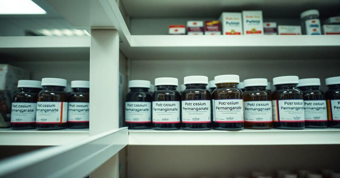 Onde encontrar permanganato de pot&aacute;ssio com facilidade