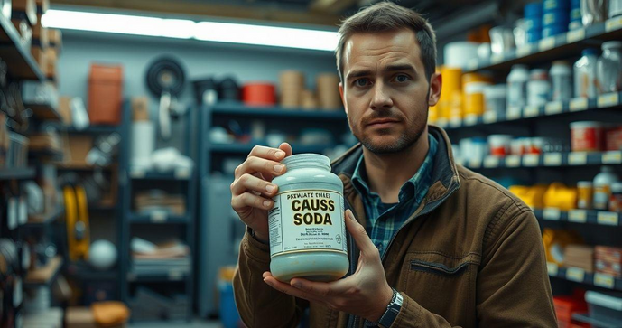 Onde encontrar soda c&aacute;ustica de forma segura e eficiente